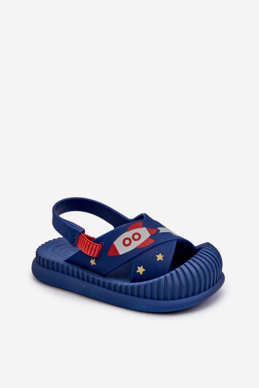 Klapki Sandałki Dziecięce 83525 Ipanema Cute Baby Granatowe
