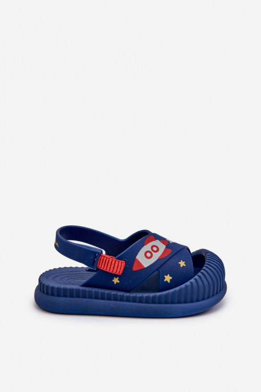 Klapki Sandałki Dziecięce 83525 Ipanema Cute Baby Granatowe