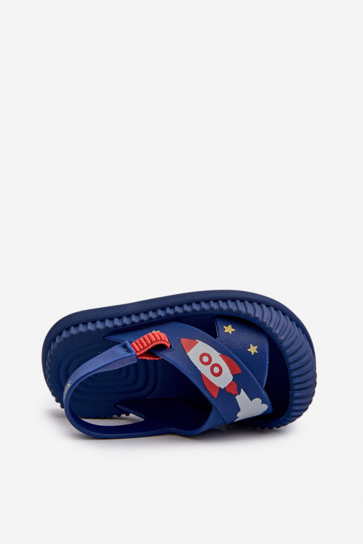 Klapki Sandałki Dziecięce 83525 Ipanema Cute Baby Granatowe
