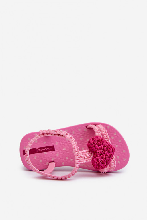 Children's sandals with heart 81997 Ipanema My First Baby pink Children's sandals with heart 81997 Ipanema My First Baby pink