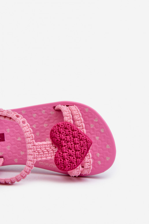 Children's sandals with heart 81997 Ipanema My First Baby pink Children's sandals with heart 81997 Ipanema My First Baby pink