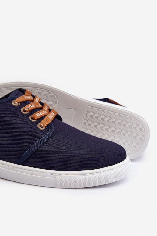 Men's Sneakers Trainers Big Star NN176002 Memory Foam System Navy Men's Sneakers Trainers Big Star NN176002 Memory Foam System Navy