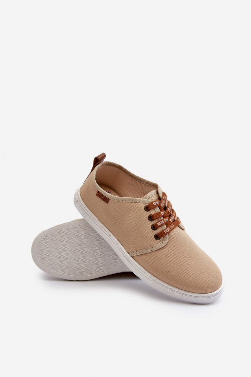 Men's Sneakers Big Star NN176001 Memory Foam System Beige Men's Sneakers Big Star NN176001 Memory Foam System Beige