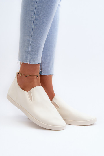 Women's Sneakers Slip-On Beige Lovinia 2