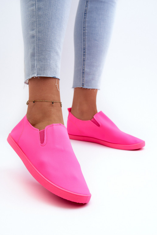 Women's Slip-On Sneakers Trainers Fuscia Lovinia Women's Slip-On Sneakers Trainers Fuscia Lovinia