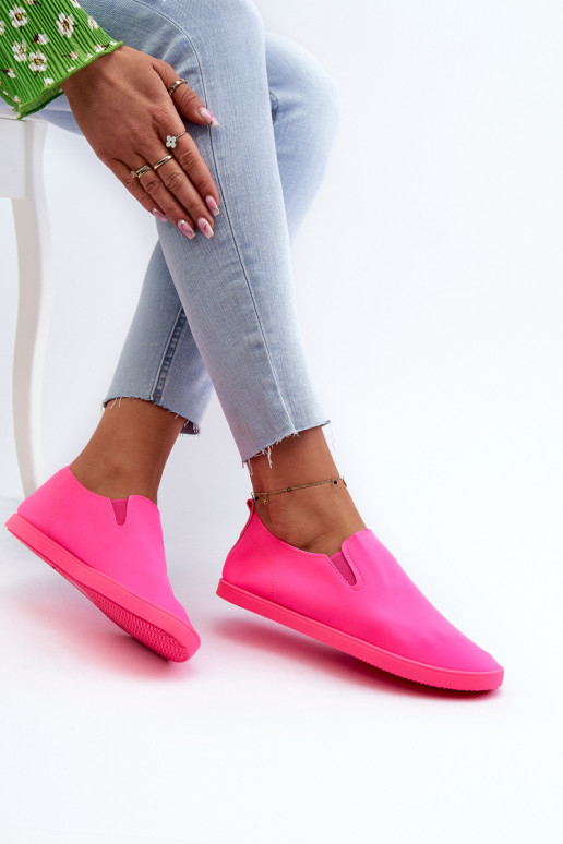 Women's Slip-On Sneakers Trainers Fuscia Lovinia Women's Slip-On Sneakers Trainers Fuscia Lovinia