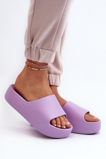 Women's Thick Sole Beige Slides Oreithano 2