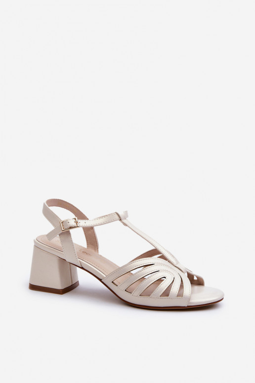 Lacquered Women's High Heel Sandals Sergio Leone SK880 Black