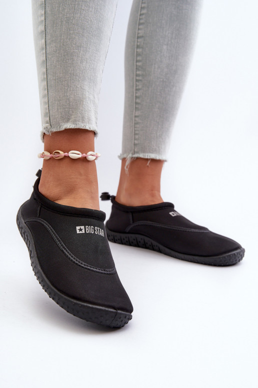 Women's Black Water Shoes Big Star NN274A801 Women's Black Water Shoes Big Star NN274A801