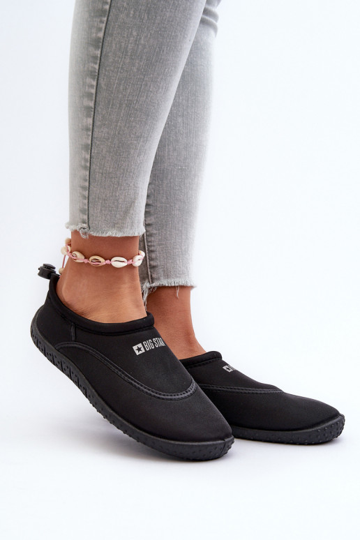 Women's Black Water Shoes Big Star NN274A801 Women's Black Water Shoes Big Star NN274A801