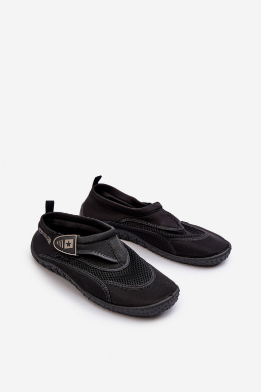Women's Water Shoes Black Big Star NN274A805 Women's Water Shoes Black Big Star NN274A805