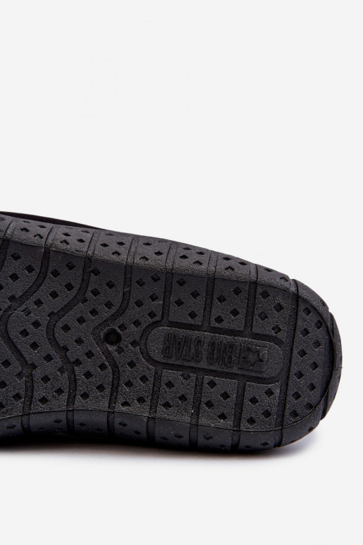 Men's Water Shoes Black Big Star NN174752