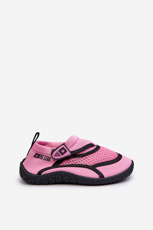 Children's Water Shoes Pink Big Star NN374465 Children's Water Shoes Pink Big Star NN374465