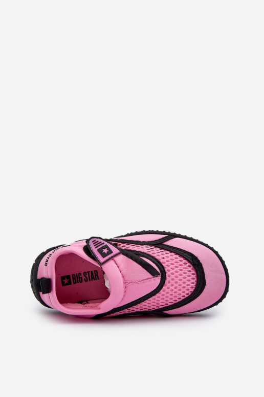 Children's Water Shoes Pink Big Star NN374465 Children's Water Shoes Pink Big Star NN374465