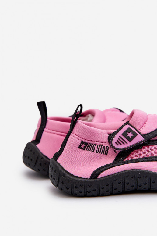 Children's Water Shoes Pink Big Star NN374465 Children's Water Shoes Pink Big Star NN374465
