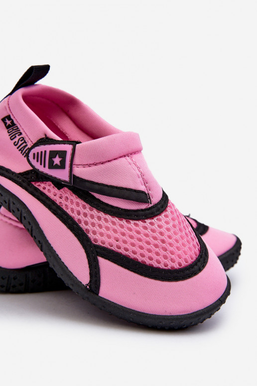 Children's Water Shoes Pink Big Star NN374465 Children's Water Shoes Pink Big Star NN374465