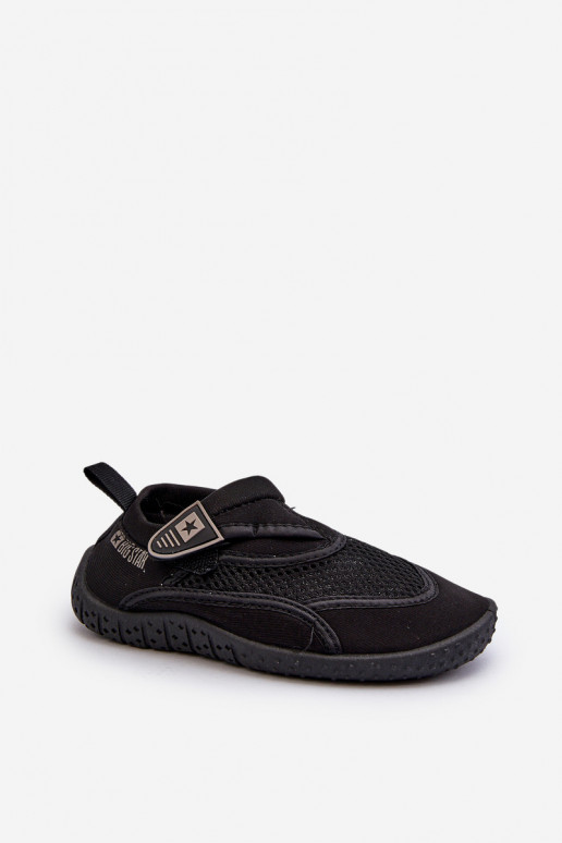 Children's Water Shoes Black Big Star NN374466 Children's Water Shoes Black Big Star NN374466
