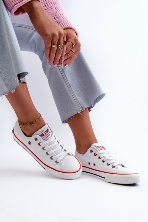 Women's Sneakers Big Star NN274656 HI-POLY SYSTEM White