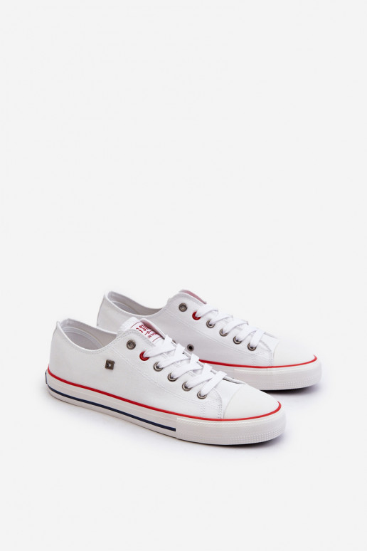 Men's Sneakers Big Star NN174301 HI-POLY SYSTEM White Men's Sneakers Big Star NN174301 HI-POLY SYSTEM White