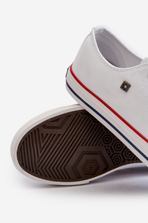 Men's Sneakers Big Star NN174301 HI-POLY SYSTEM White Men's Sneakers Big Star NN174301 HI-POLY SYSTEM White