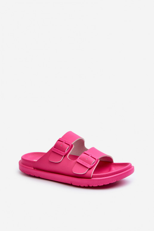 Light Foam Women's Sandals with Buckles Big Star NN274A754 Fuchsia