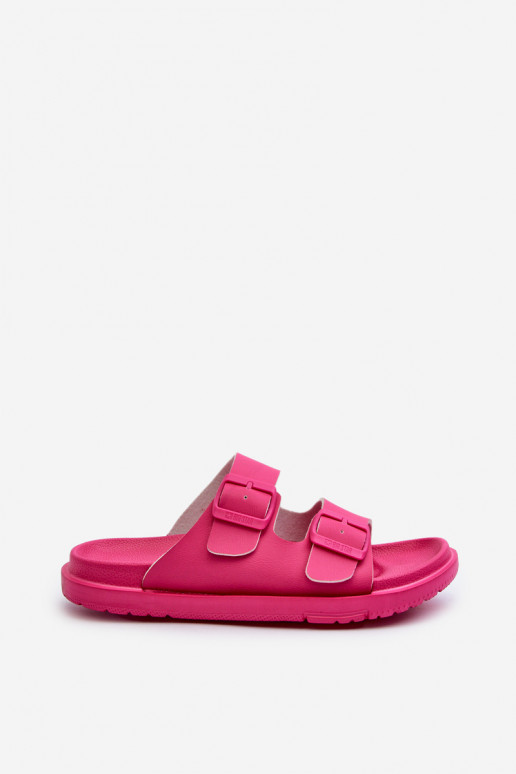 Light Foam Women's Sandals with Buckles Big Star NN274A754 Fuchsia