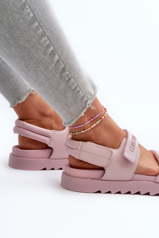 Women's Platform Sandals Big Star NN274753 Pink Women's Platform Sandals Big Star NN274753 Pink