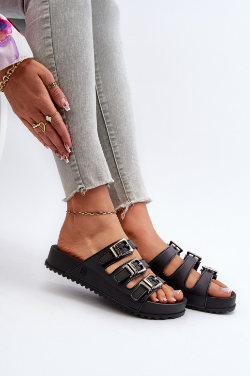 Women's rubber slippers ZAXY JJ285058 Black Women's rubber slippers ZAXY JJ285058 Black