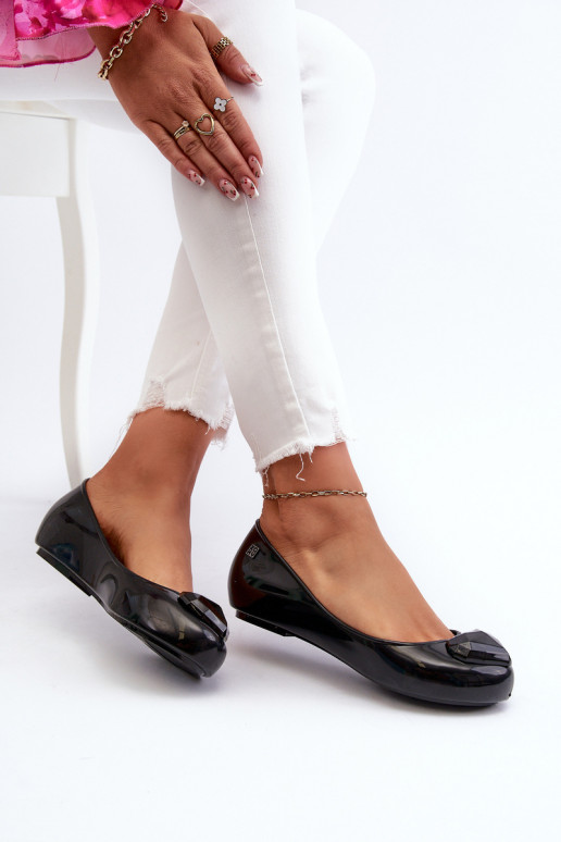 Women's Scented Ballerinas With Heart ZAXY NN285011 Black Women's Scented Ballerinas With Heart ZAXY NN285011 Black