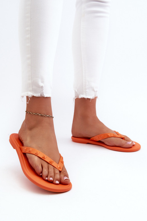 Flat Flexible Women's Flip-Flops ZAXY JJ285254 Orange