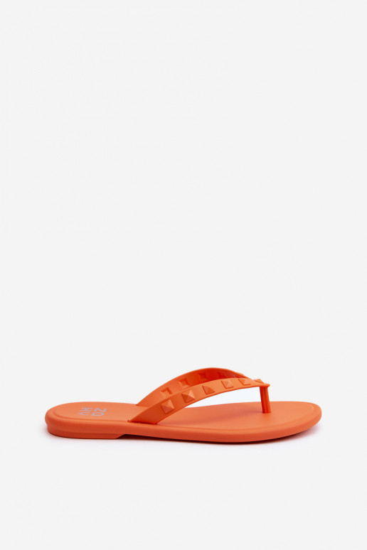 Flat Flexible Women's Flip-Flops ZAXY JJ285254 Orange