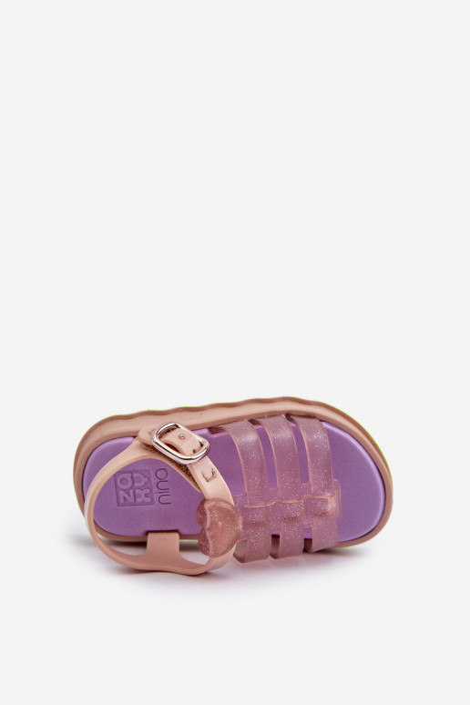 Fragrant Children's Sandals with Velcro ZAXY NN385020 Purple