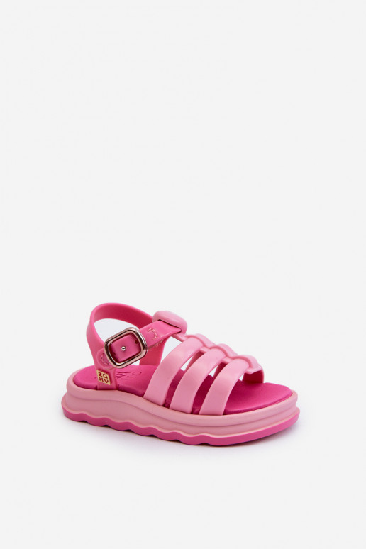 Scented Children's Sandals with Velcro ZAXY NN385018 Pink Scented Children's Sandals with Velcro ZAXY NN385018 Pink