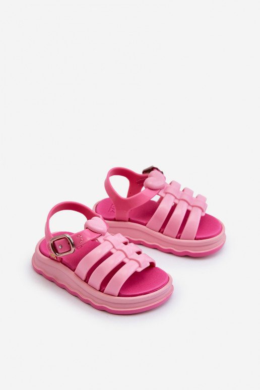 Scented Children's Sandals with Velcro ZAXY NN385018 Pink Scented Children's Sandals with Velcro ZAXY NN385018 Pink