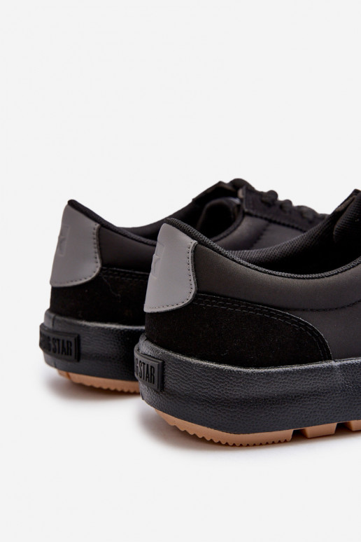 Low Men's Sports Shoes Big Star NN174118 Black