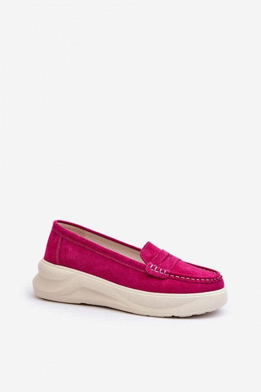 Suede Women's Moccasins Fuchsia Filidia Suede Women's Moccasins Fuchsia Filidia