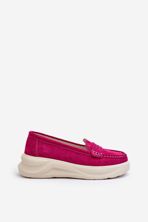 Suede Women's Moccasins Fuchsia Filidia Suede Women's Moccasins Fuchsia Filidia