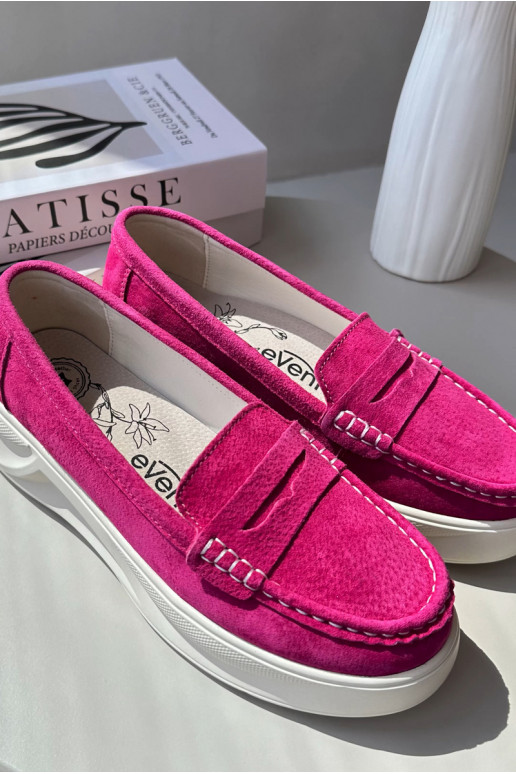 Suede Women's Moccasins Fuchsia Filidia Suede Women's Moccasins Fuchsia Filidia