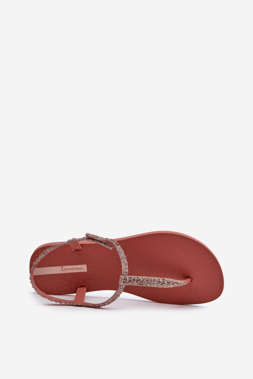 Women's Flip Flops with Brocade 26914 Ipanema Class Brilha Fem Coral Women's Flip Flops with Brocade 26914 Ipanema Class Brilha Fem Coral