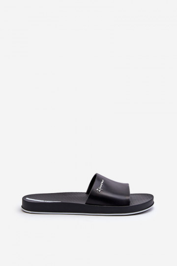Męskie Gumowe Klapki 82832 Ipanema Slide Unisex Czarne 2