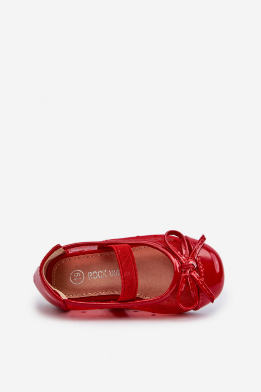 Children's Ballet Flats with Red Bow Jellema