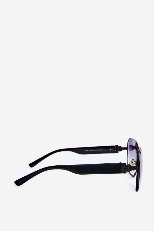 Damskie Okulary Przeciwsłoneczne UV400 Czarne