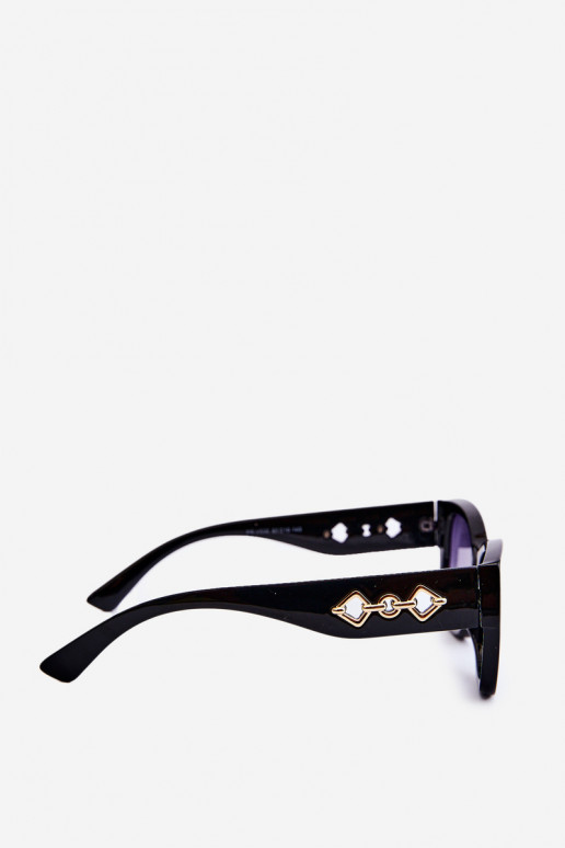 Damskie Okulary Przeciwsłoneczne UV400 Czarne