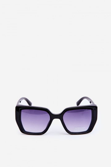 Okulary Przeciwsłoneczne Damskie UV400 Czarne 2