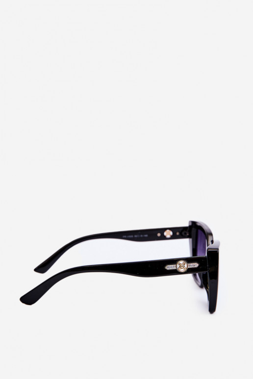 Okulary Przeciwsłoneczne Damskie UV400 Czarne