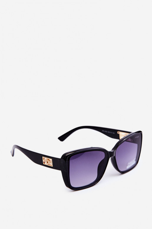 Okulary Przeciwsłoneczne Damskie UV400 Czarne