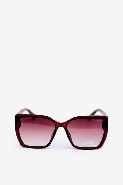 Women's Classic Sunglasses with Decorative Details UV400 Brown Women's Classic Sunglasses with Decorative Details UV400 Brown