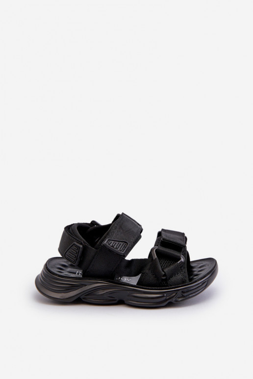 Children's Sandals with Velcro Fastening Black Orretta Children's Sandals with Velcro Fastening Black Orretta