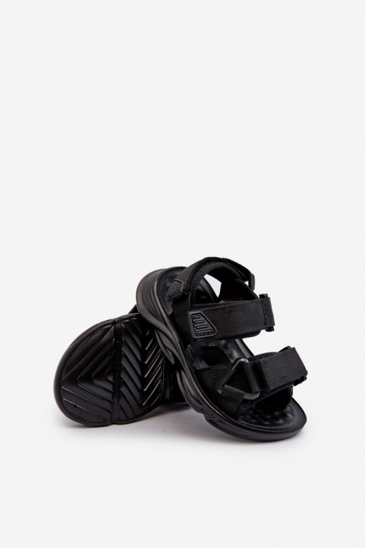 Children's Sandals with Velcro Fastening Black Orretta Children's Sandals with Velcro Fastening Black Orretta