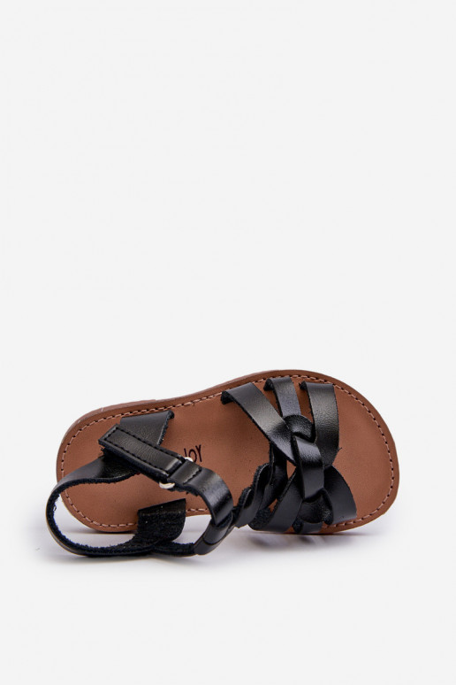 Children's Sandals with Velcro Fastening Black Marimona Children's Sandals with Velcro Fastening Black Marimona